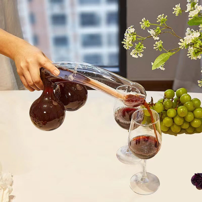 Karaffel i Glass | Elegant Design og Kapasitet på 650 ml | Gjennomsiktig