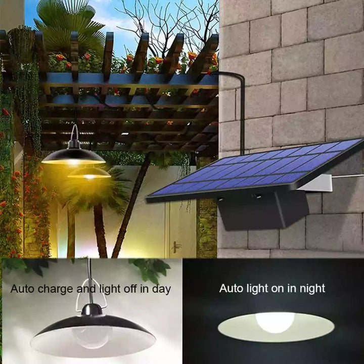 TwinRay – Trådløst Sett med Solcelle-LED-Lamper og Fjernkontroll