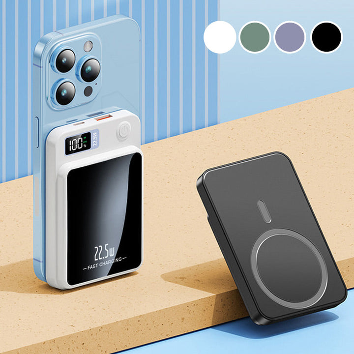 Powerbank 20 000 mAh | 22,5 W hurtiglading & 15 W trådløs Qi-lading