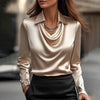 Langermet Bluse til Dame