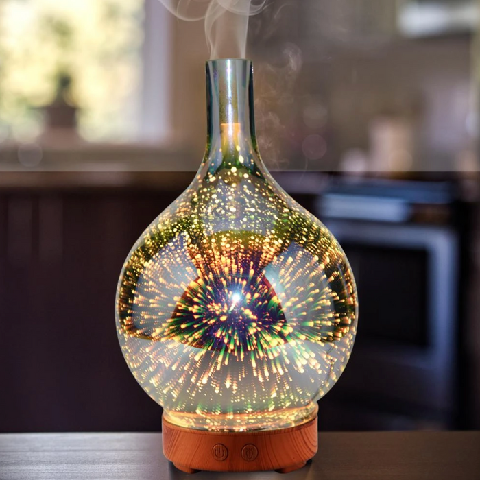 Avslappende og stemningsskapende aromaterapidiffuser – AuroraGlow