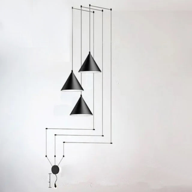 Moderne hengelampe | Minimalistisk design i metall