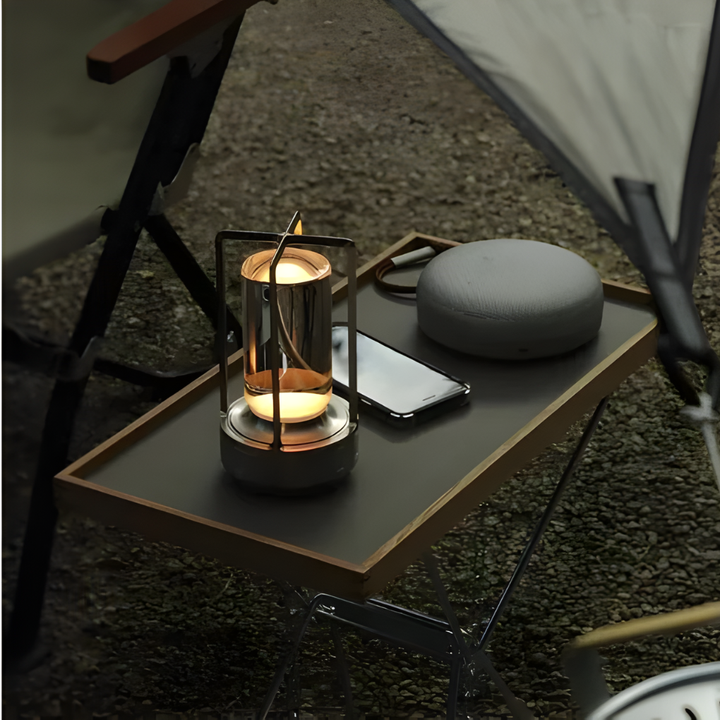 Dekorativ Nordisk Kristall Lanterne