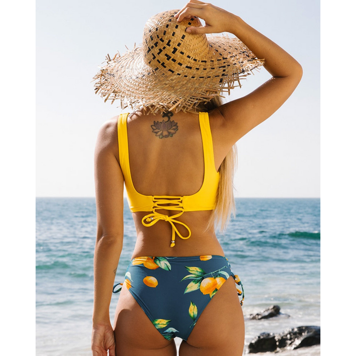 Maya – Kvinners 2-Dels Strand Bikini – Livlig Sommerstil