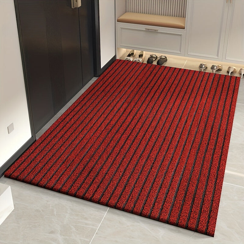 Værbestandig dørmatte til utendørs bruk – slitesterk skittfangende inngangs- og terrassematte