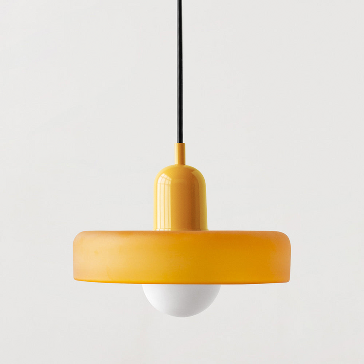 Fargerik takpendel i Bauhaus-stil - StiloGlas