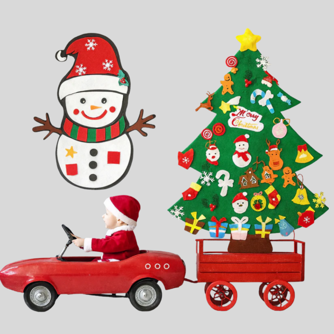 Felt Montessori Juletre