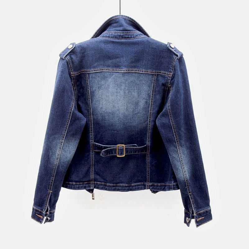 Kvinners Denim Jakke Tidloes Stil for Alle Sesonger
