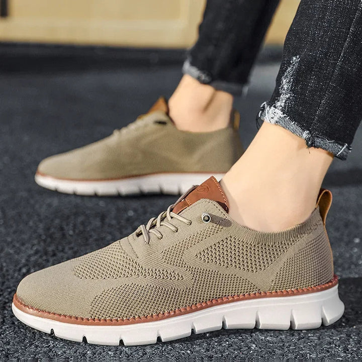 Menns pustende mesh sneakers