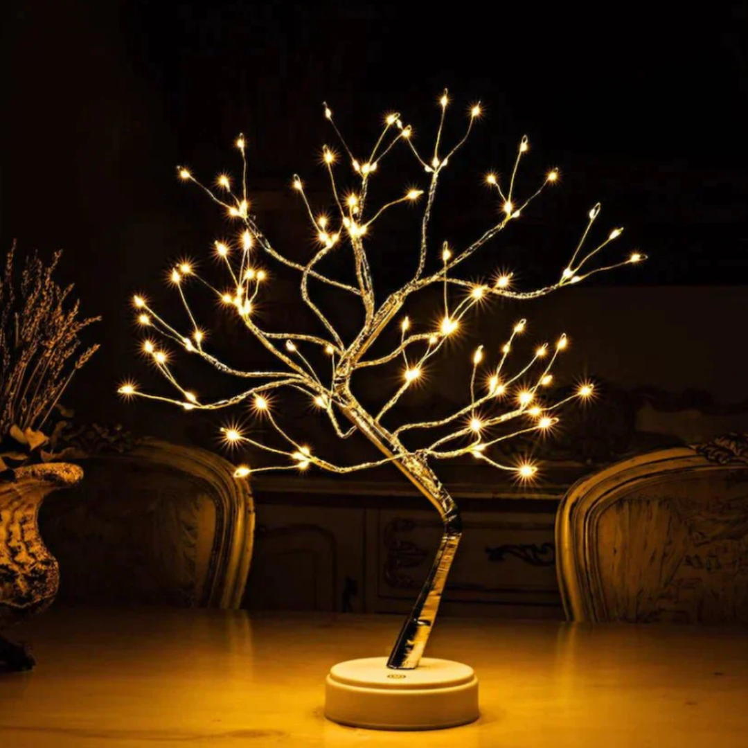 Tre-formet Ambient Lampe