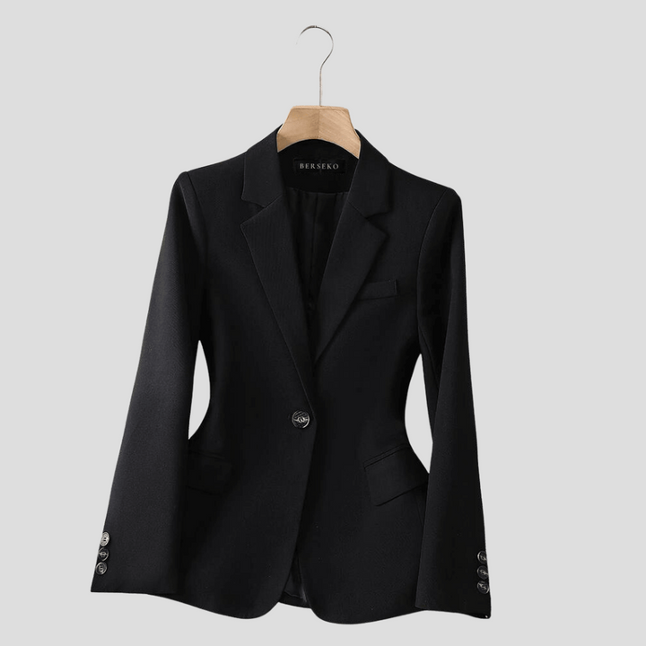Kvinnens Enkeltknappet Blazer