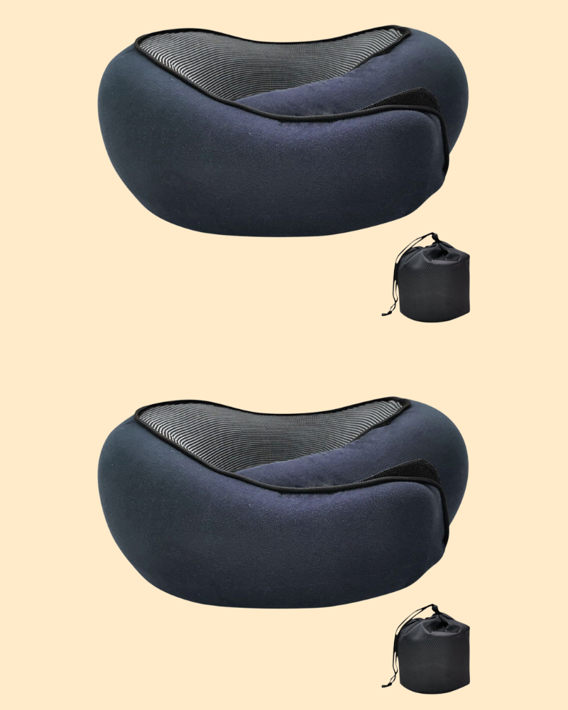 Ergonomiske Minne Skum Reise Nakkeputer