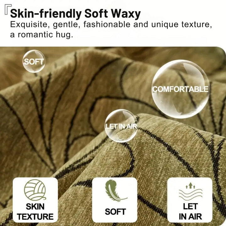 Frond Design Reversibel Sofa Cover