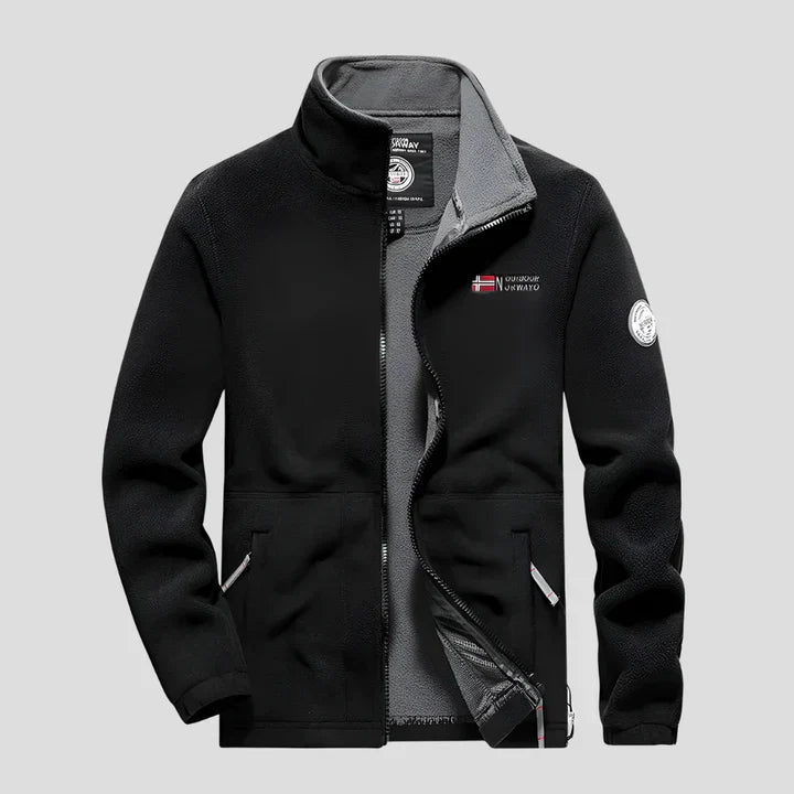 Casual Utendørs Fleece for Menn