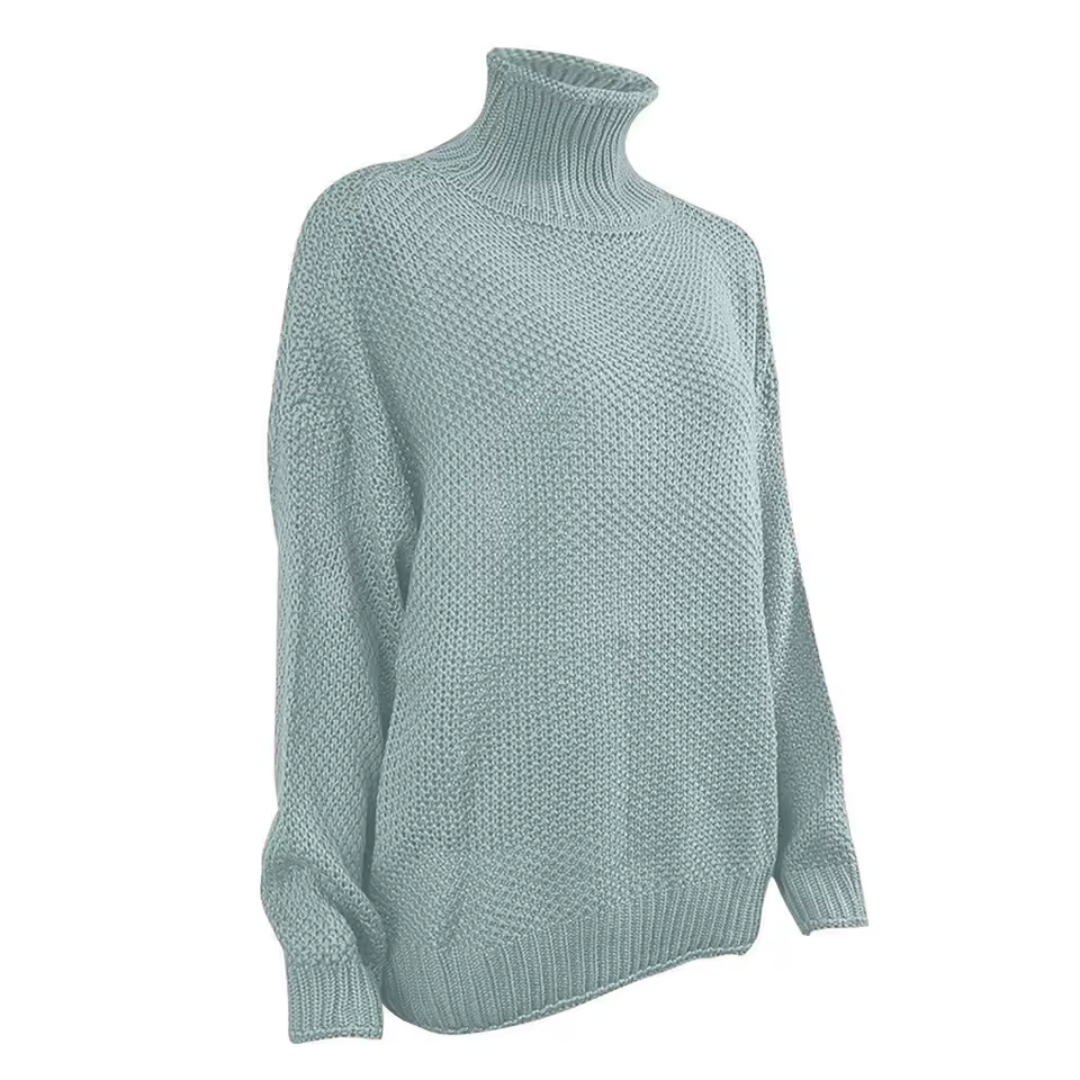 RIVA - Strikket Turtleneck Genser For Damer