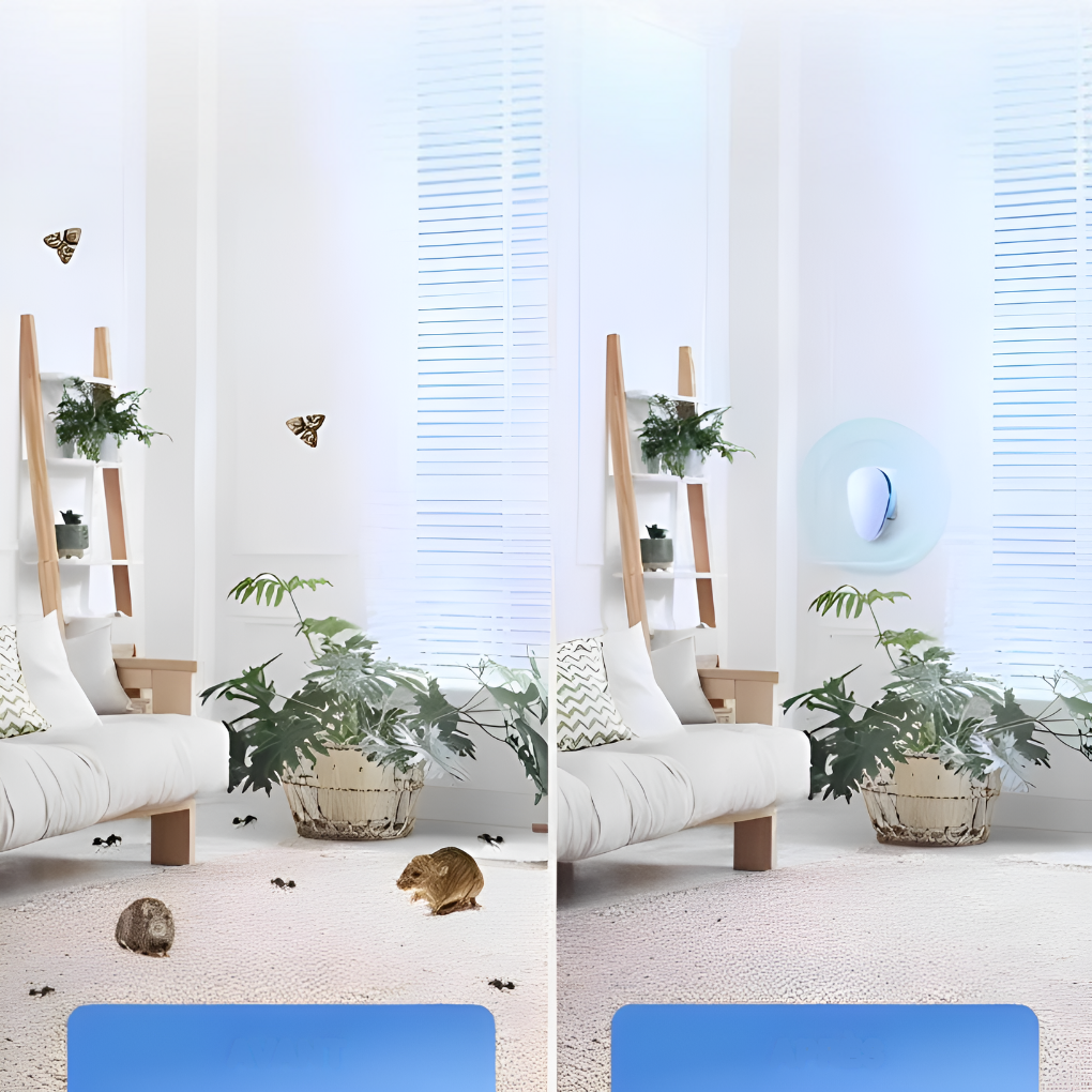 Ultrasonisk Repellent Effektiv Skadedyrkontroll