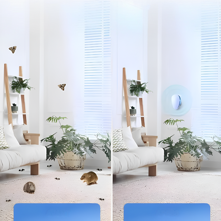 Ultrasonisk Repellent Effektiv Skadedyrkontroll