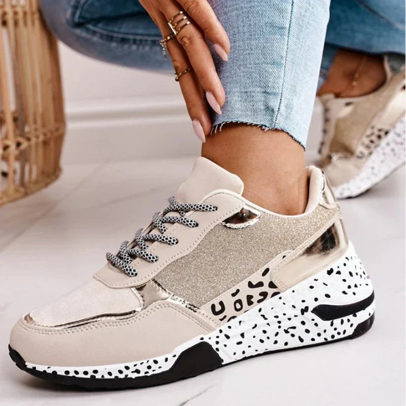 Tilpassbare Kvinners Plattform Sneakers