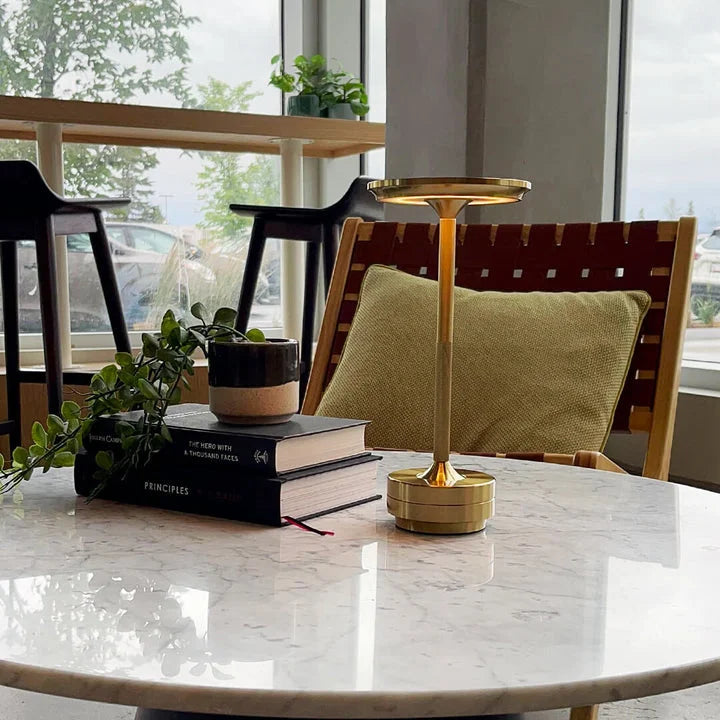 LuminLight Trådløs Oppladbar LED Bordlampe