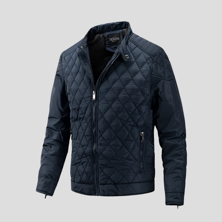 Herre Quilted Jakke – Elegant og Allsidig