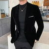 Luksus Velur Blazer for Menn