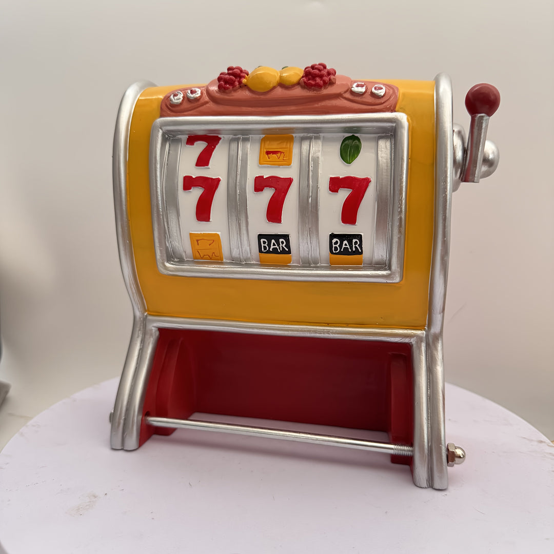 Jackpot toalettpapirholder – Spilleautomat-design og veggmontert
