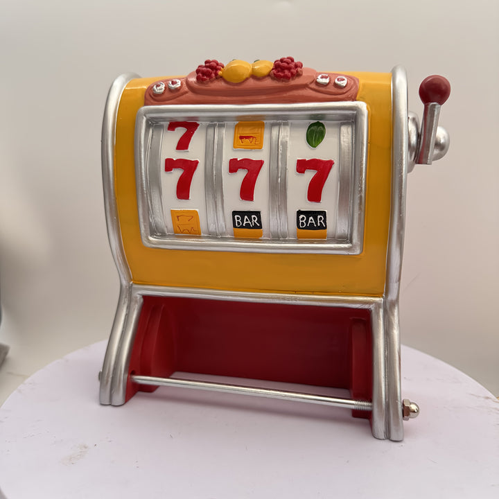 Jackpot toalettpapirholder – Spilleautomat-design og veggmontert