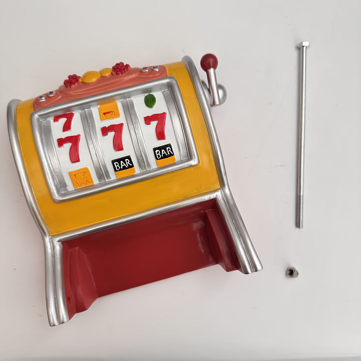 Jackpot toalettpapirholder – Spilleautomat-design og veggmontert