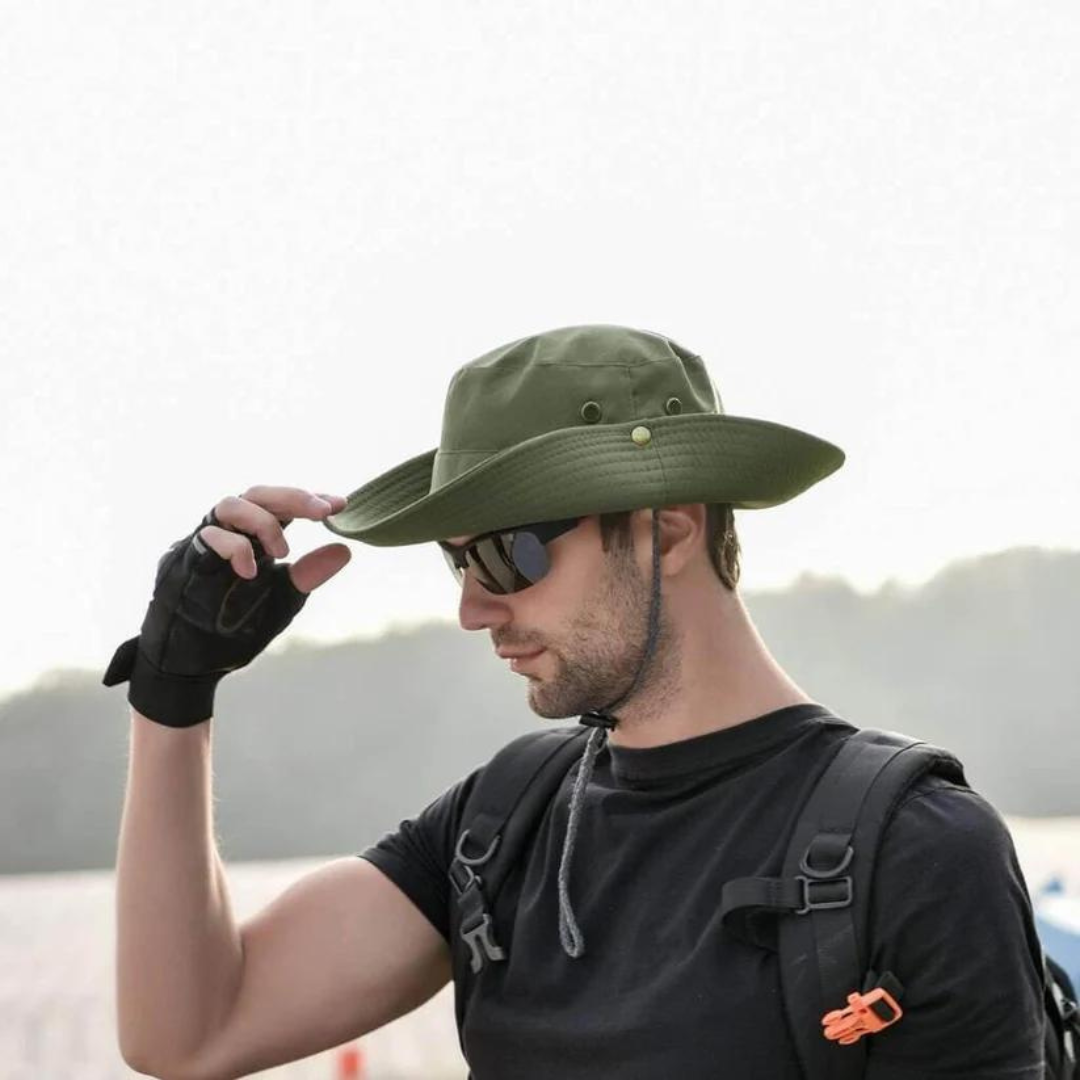 Outdoor bøttehatt med UV-beskyttelse – Stormtrail