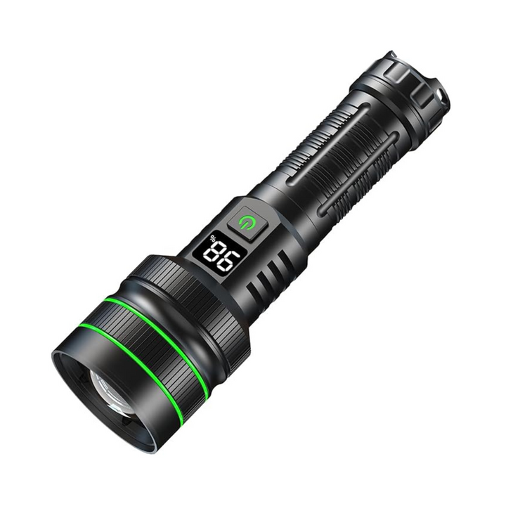 Ekstremt Kraftig og Zoombar LED-lommelykt - PowerBeam