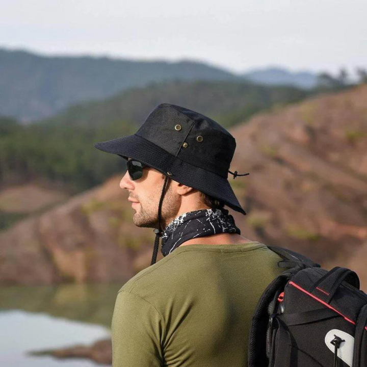 Outdoor bøttehatt med UV-beskyttelse – Stormtrail