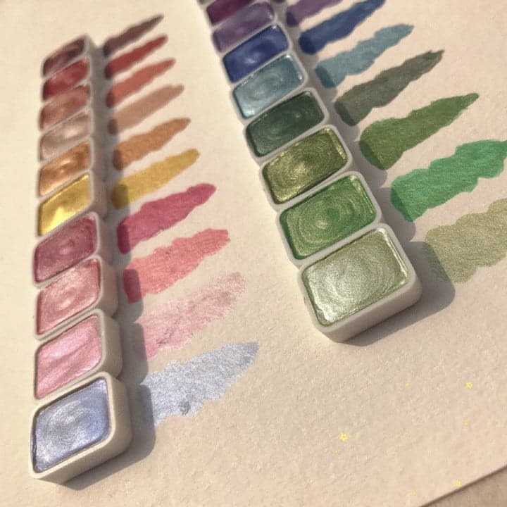 Flerfarget Akvarellmalingsett - ColorCrafter
