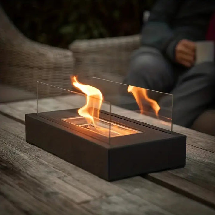 Serene Flame Luxe Fire Pit – Skap magiske kvelder med ild og stil