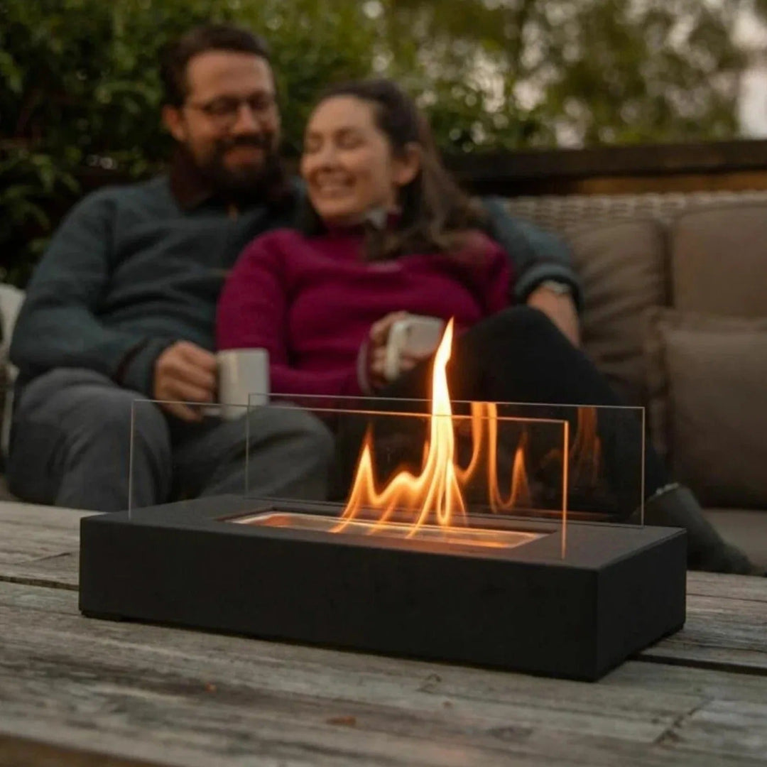 Serene Flame Luxe Fire Pit – Skap magiske kvelder med ild og stil