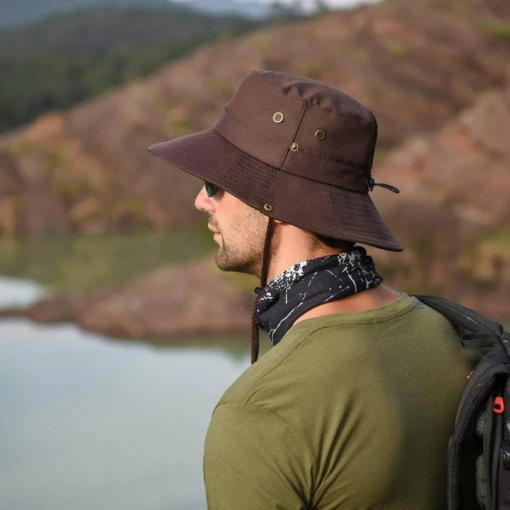 Outdoor bøttehatt med UV-beskyttelse – Stormtrail