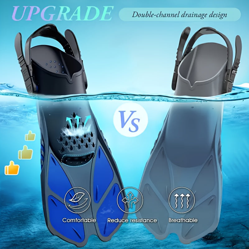 AquaFlex snorkelføtter – Ideelle for svømming og snorkling