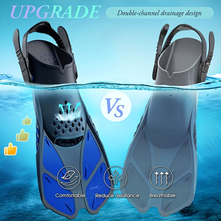 AquaFlex snorkelføtter – Ideelle for svømming og snorkling