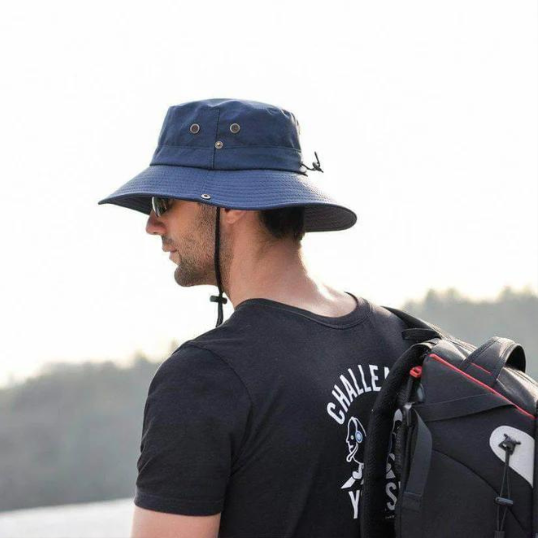 Outdoor bøttehatt med UV-beskyttelse – Stormtrail