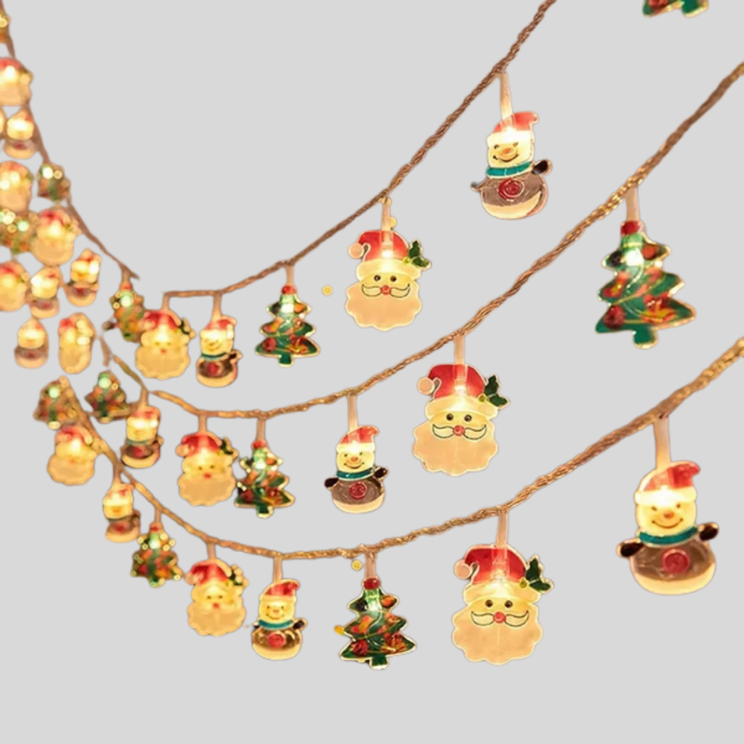 Høytids Lyskæde Snemand