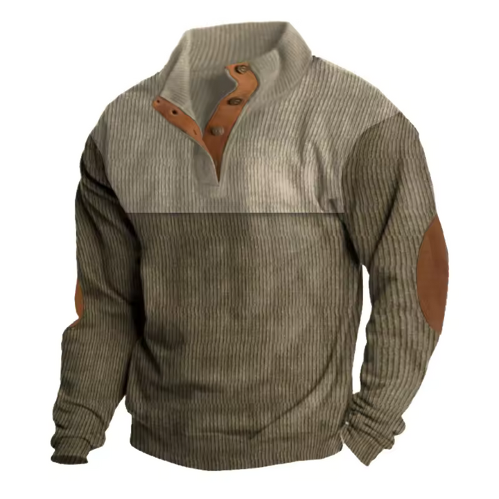 Stilig & Komfortabel Herre Corduroy Sweater
