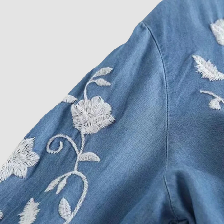 Bohemsk Brodert Dame Cardigan