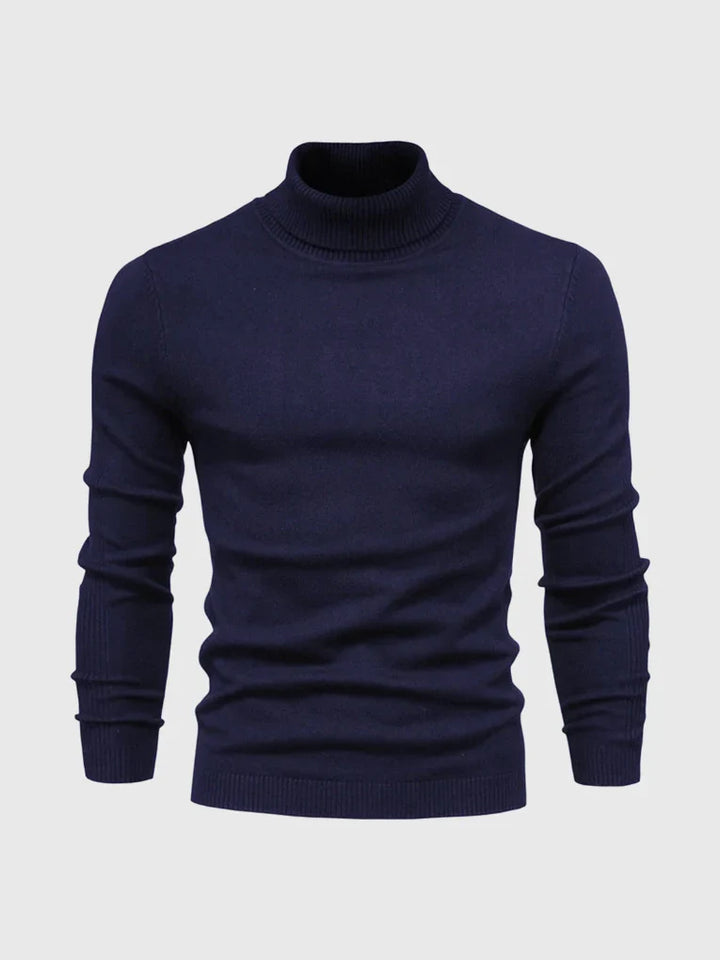 Herre Turtleneck Genser – Vaskbar og Allsidig