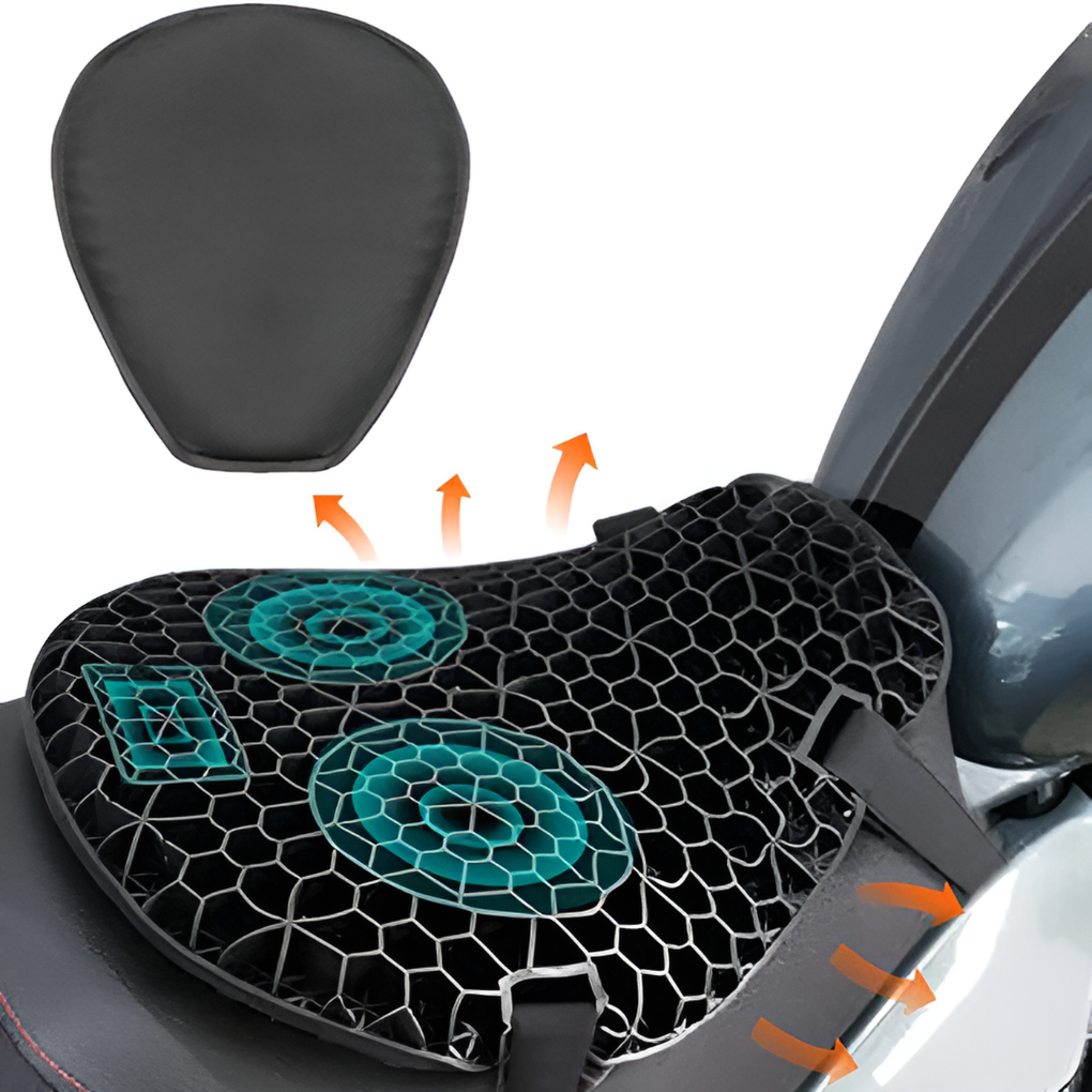 Motorcykel Gel Sete Pad for Langdistanse Turer