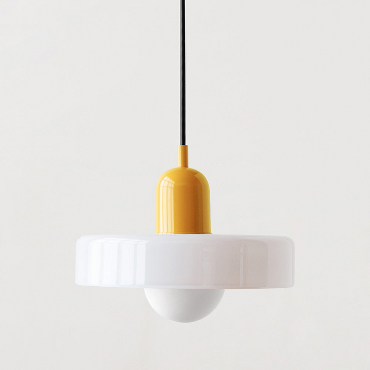 Fargerik takpendel i Bauhaus-stil - StiloGlas