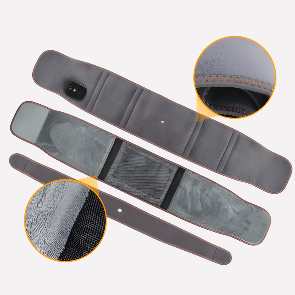 Massasje Belte med Rødt Lys Varme