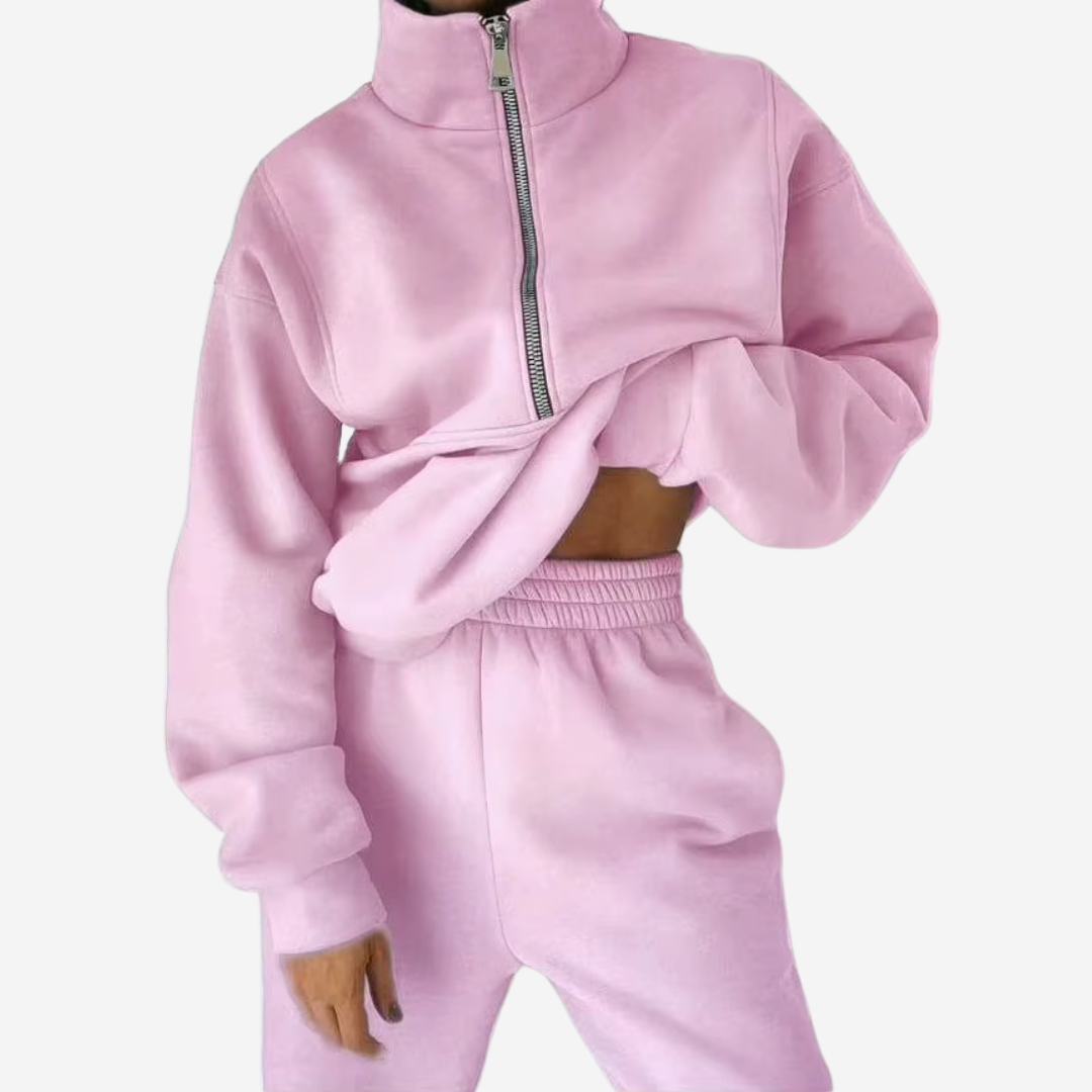 To-Delt Joggedress Komfort og Stil Perfekt Matchet