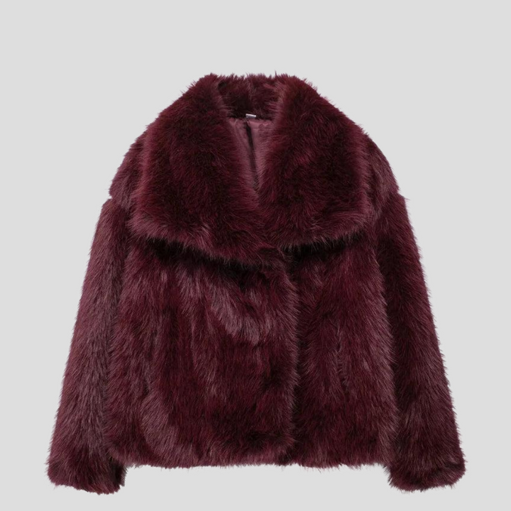 Kvinners Faux Fur Jakke