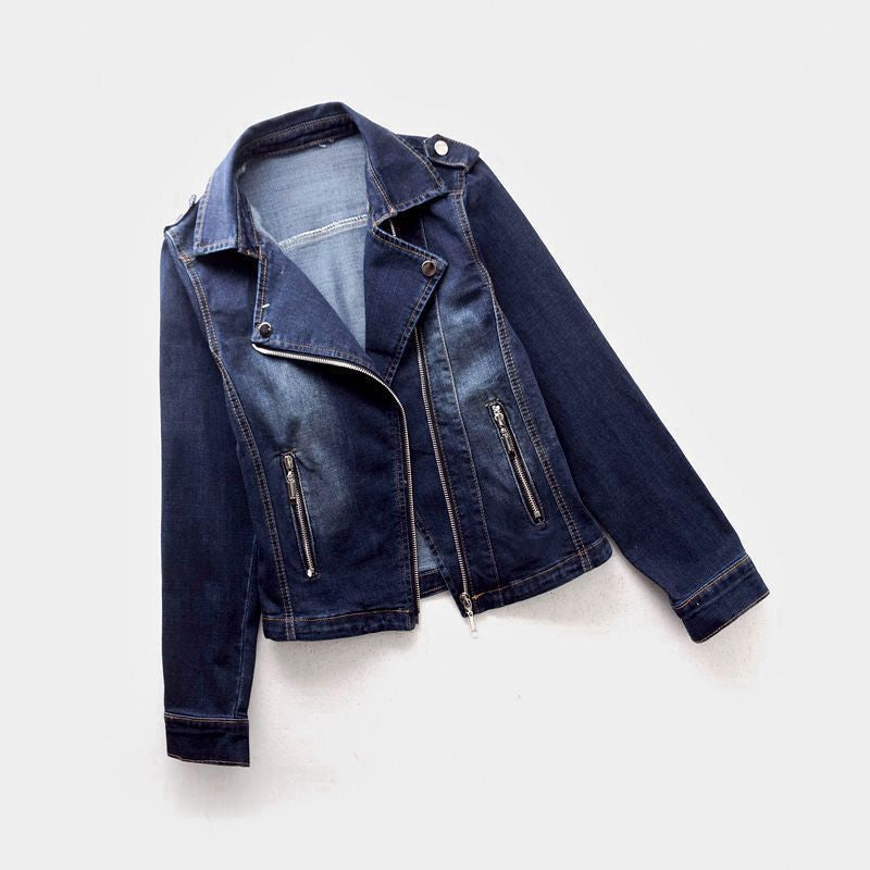 Kvinners Denim Jakke Tidloes Stil for Alle Sesonger