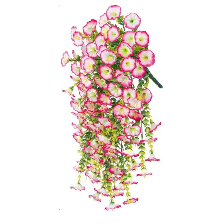 UV Motstandsdyktig Kunstig Morgenklematis Blomst Hengende Dekor