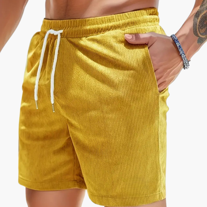 Herre Cord Shorts – Uformell Sommerstil